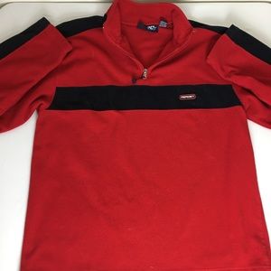 Fleece half zip pullover